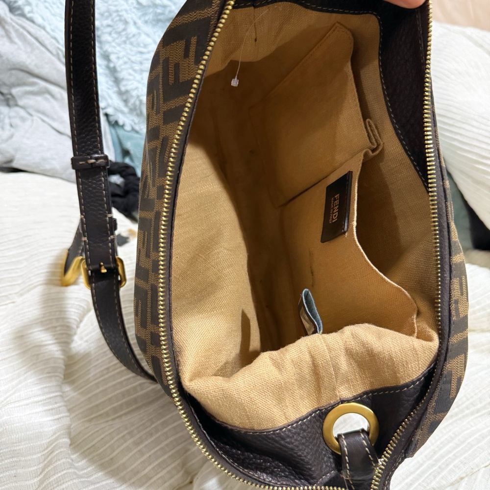 FENDI Authentic Signature Zucca Crossbody Bag - Picture 8 of 11